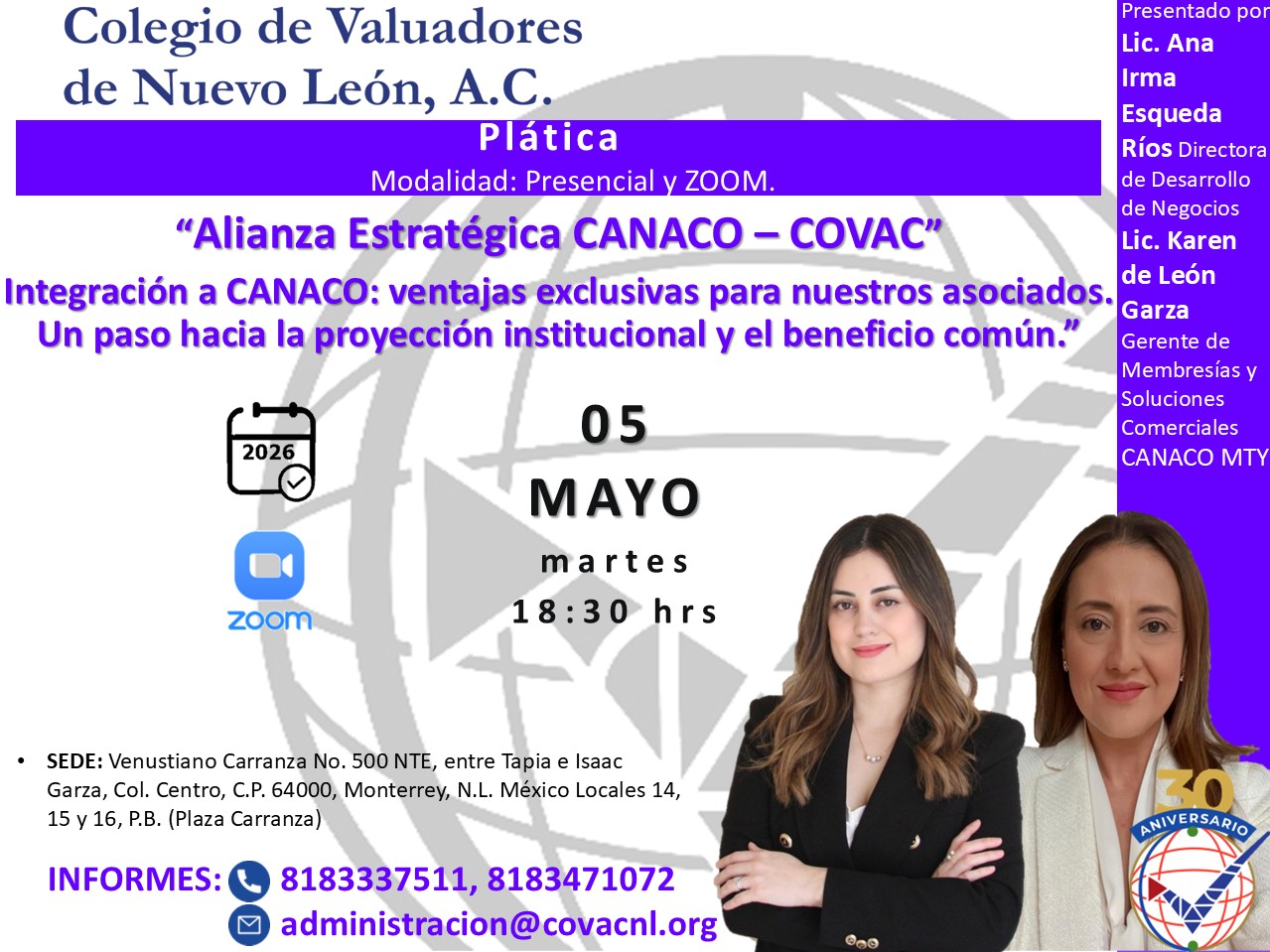 Alianza Estratégica CANACO-COVAC